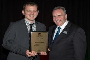 Award winning refrigeration apprentice